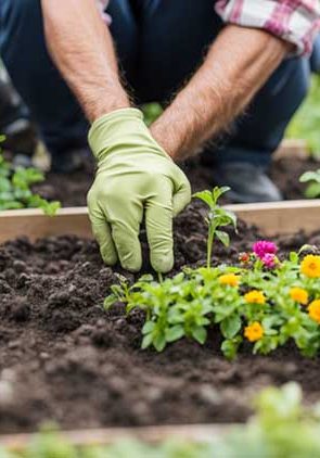 planting flowers